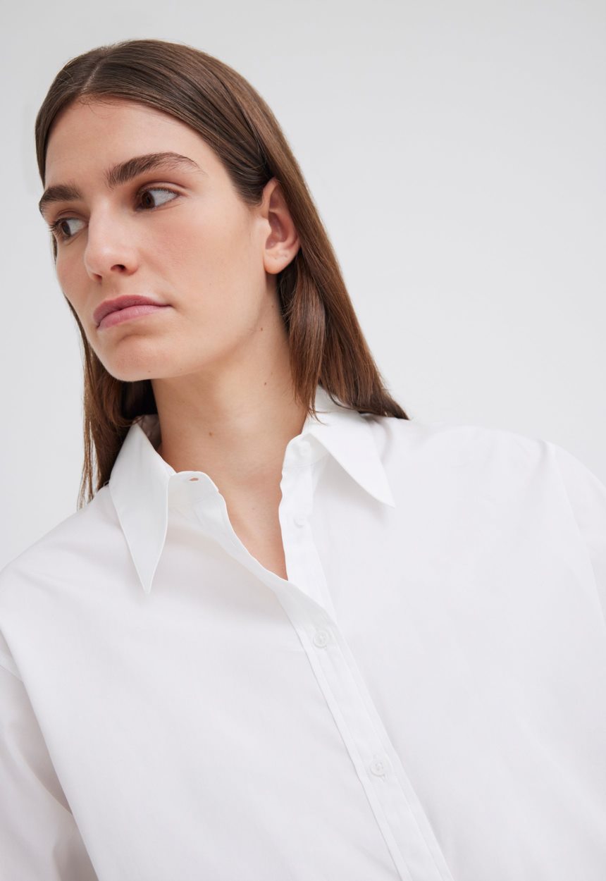 Jac + Jack Blanc Organic Cotton Shirt - White